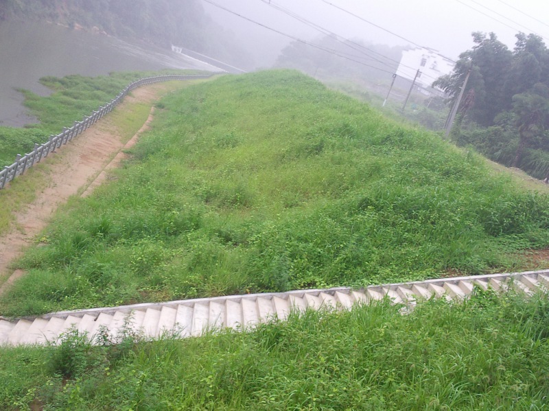 福建邵武市同清溪右岸生態混凝土